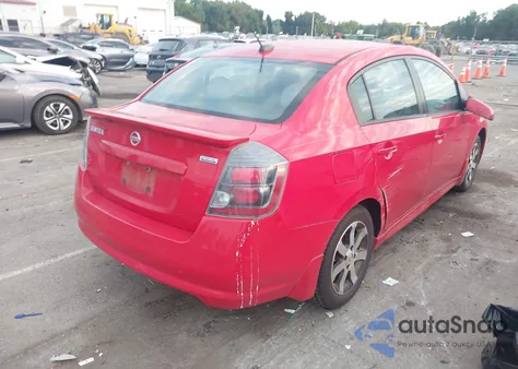 2012 Nissan Sentra 2.0/2.0S/Sr/2.0Sl из США, поврежденный, VIN 3N1AB6AP3CL640095